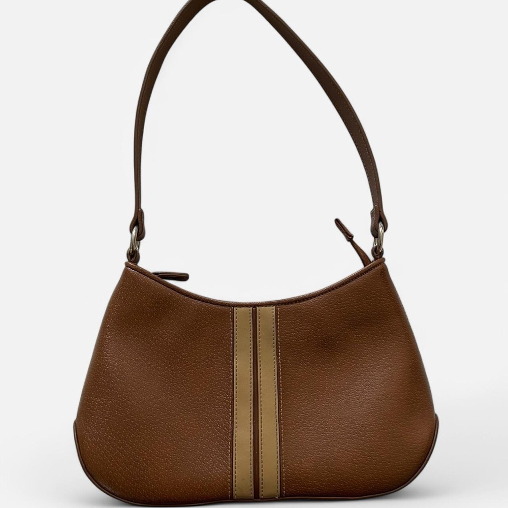 Brown and Tan Women's Bag